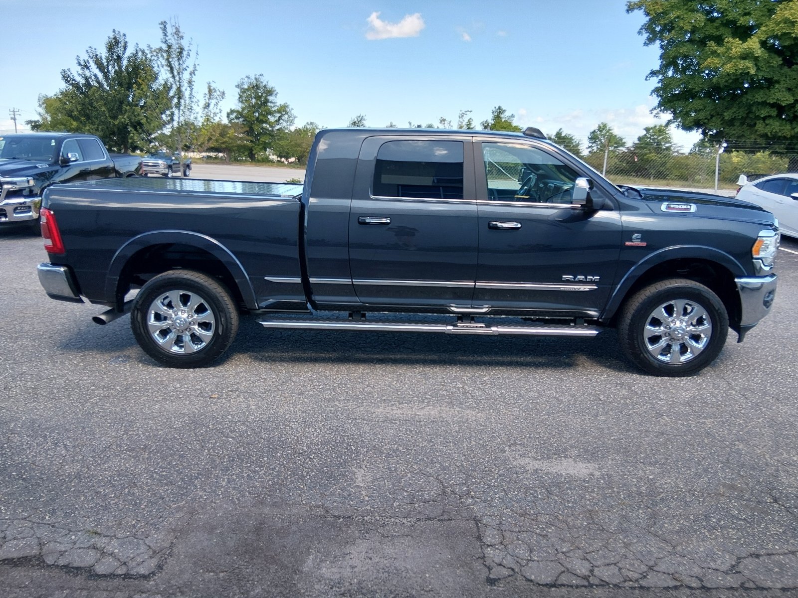 Used 2021 GRAY Ram 4x4 Limited 4dr Mega Cab 6.3 ft. SB SRW Pickup image 2