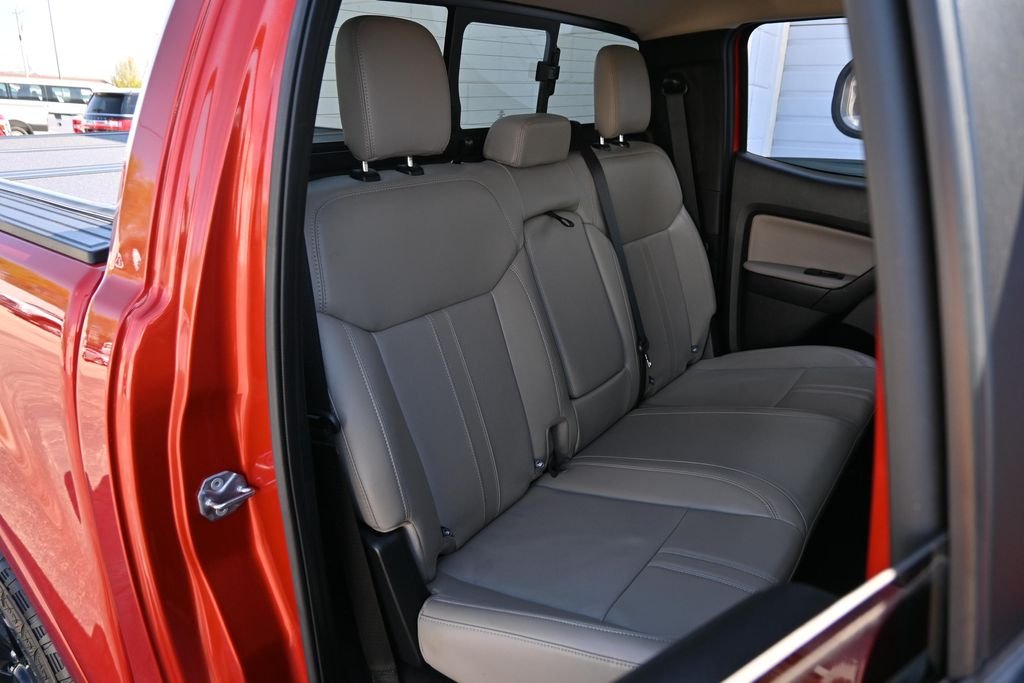 Certified Used 2023 Hot Pepper Red Metallic Tinted Clearcoat Ford Lariat image 24