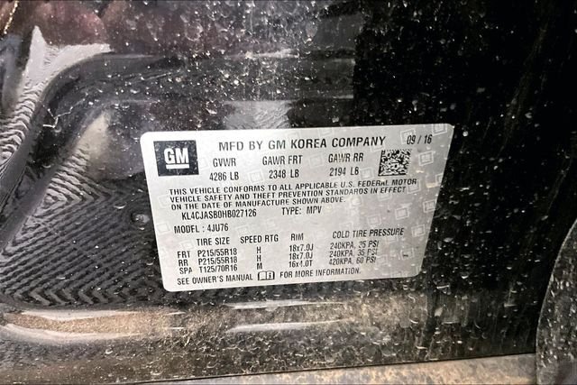 Used 2017 Black Buick Preferred image 4