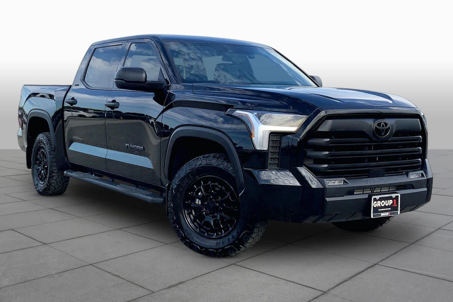 Used 2025 Midnight Black Metallic Toyota SR5 image 3