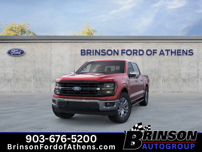 New 2026 Ruby Red Metallic Tinted Clearcoat Ford XLT image 2