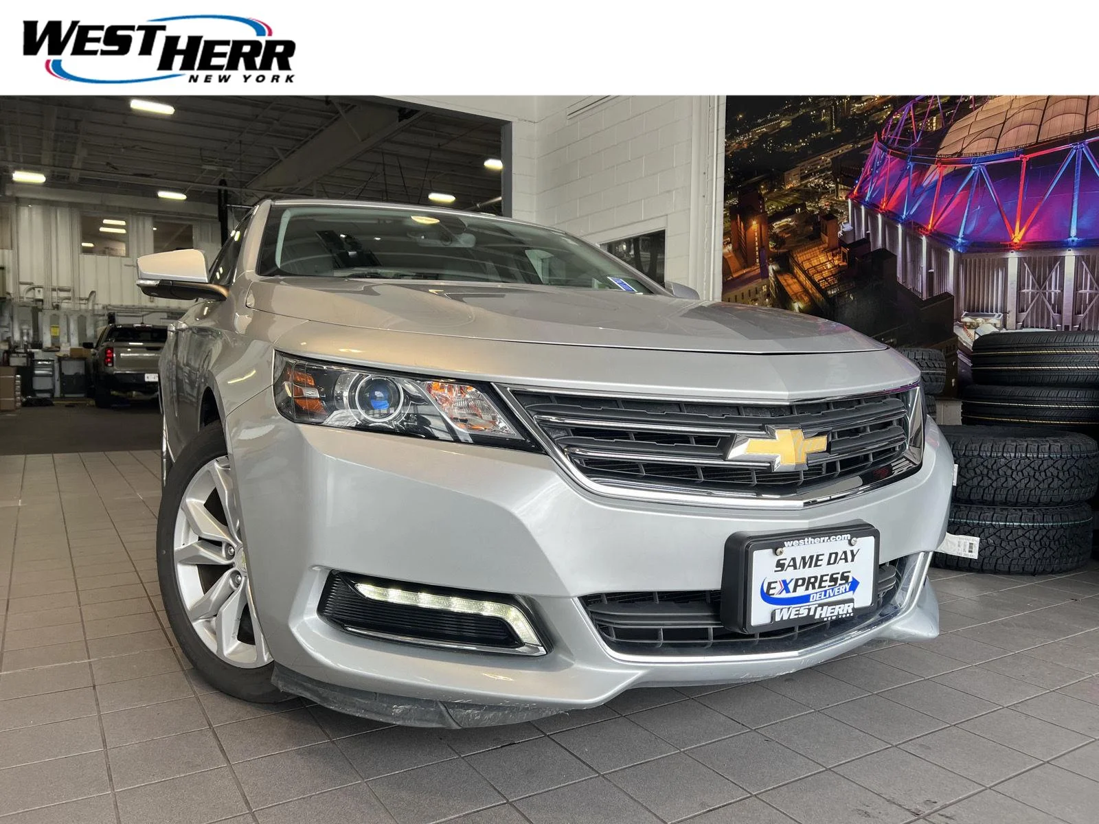 Used 2018 SILVER ICE METALLIC Chevrolet LT image 1