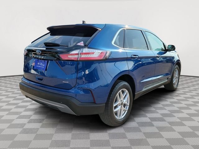 Certified Used 2024 Blue Metallic Ford SEL image 5