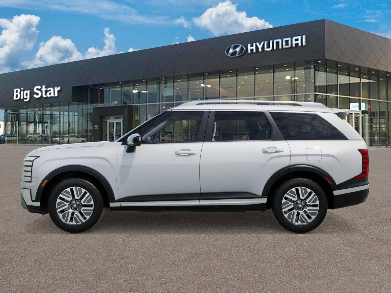 New 2027 Creamy White Pearl Hyundai Blue SEL 7P image 17