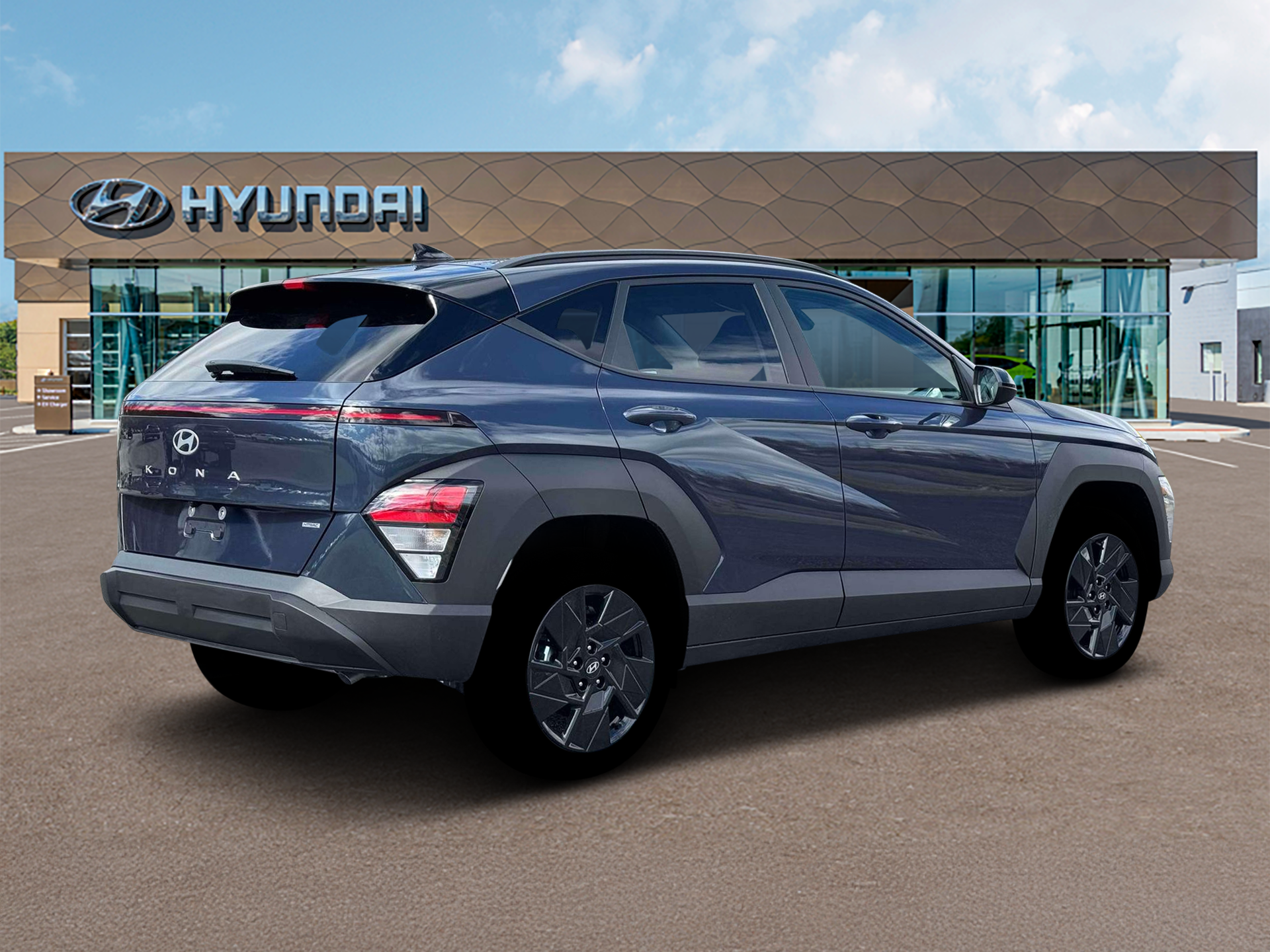 New 2026 Blue Hyundai SEL Sport AWD image 8