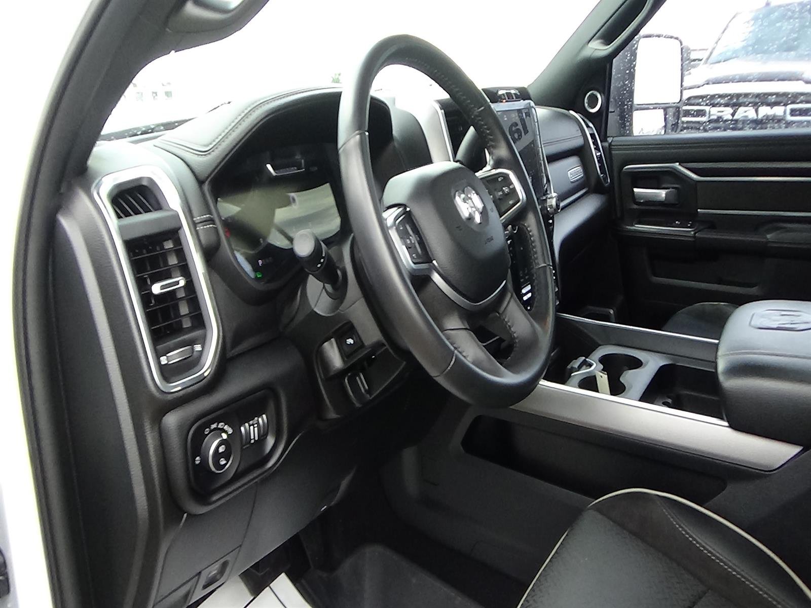 Certified Used 2024 Bright White Clear Coat (pw7) RAM Laramie image 20
