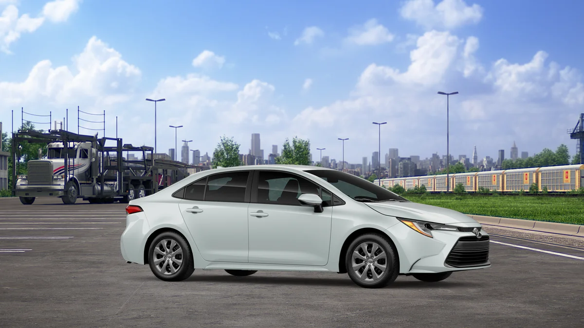 New 2026 Wind Chill Pearl Toyota LE image 13