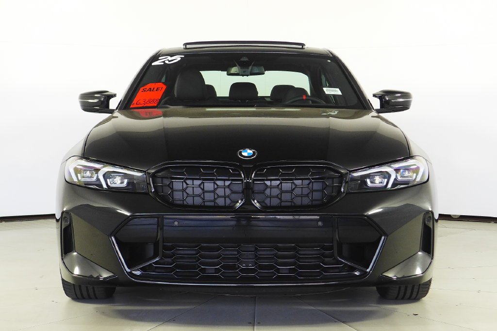 Used 2025 Black Sapphire Metallic BMW M340i xDrive image 3