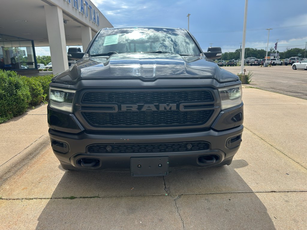 Used 2020 Diamond Black Crystal Pearl Ram Big Horn image 8