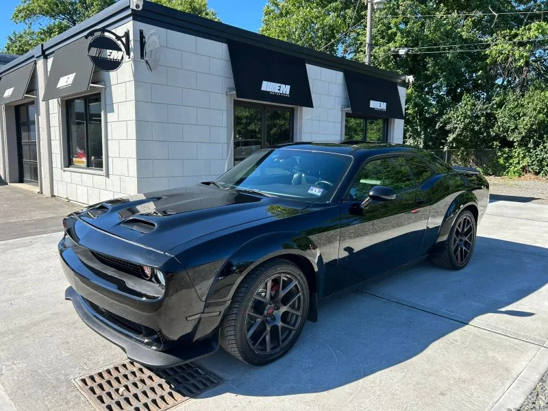 Used 2018 Black Dodge R/T Plus Coupe 2D image 2