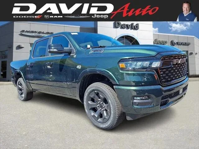 New 2026 Serrano-Green Metallic Exterior Paint RAM BIG HORN image 1