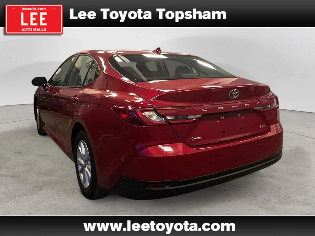 Used 2025 Red Toyota LE image 3