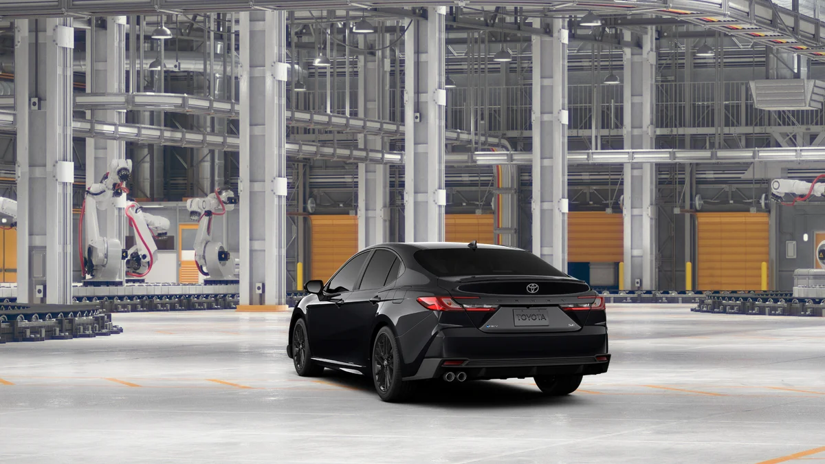 New 2027 Midnight Black Metallic Toyota SE image 7