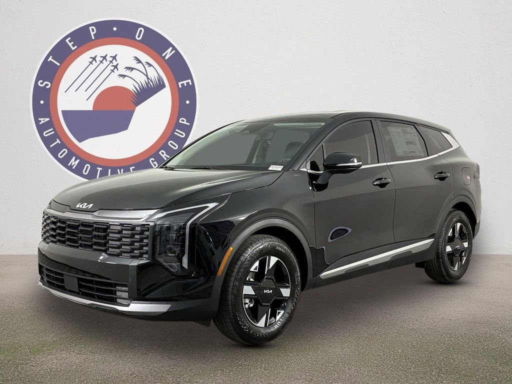New 2026 Ebony Black Kia LX image 2