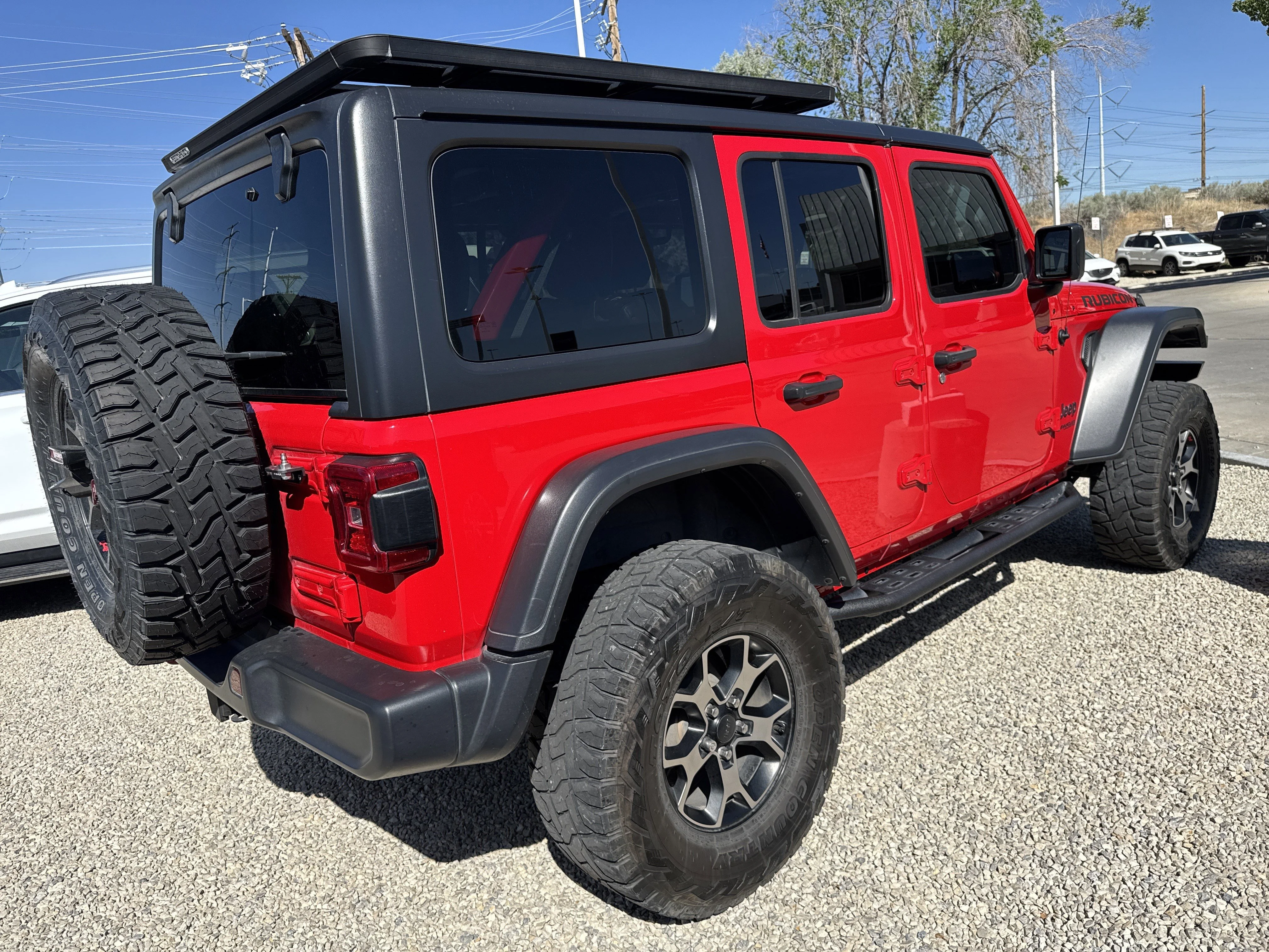 Used 2018 Firecracker Red Clearcoat Jeep Rubicon image 3