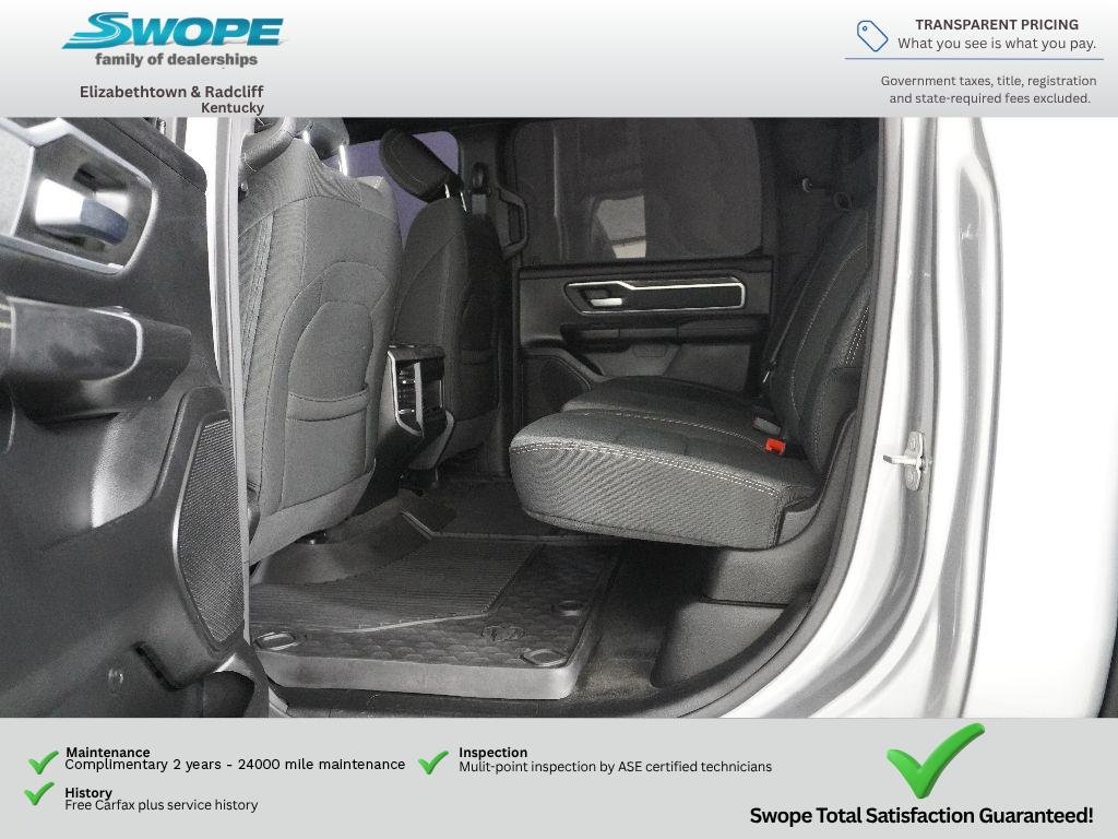 Used 2021 Billet Silver Metallic Clearcoat Ram Big Horn image 11