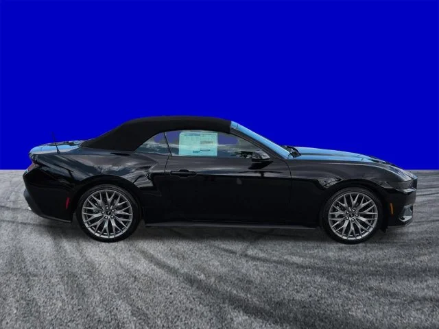 New 2026 Shadow Black Ford EcoBoost® Premium Convertible image 3