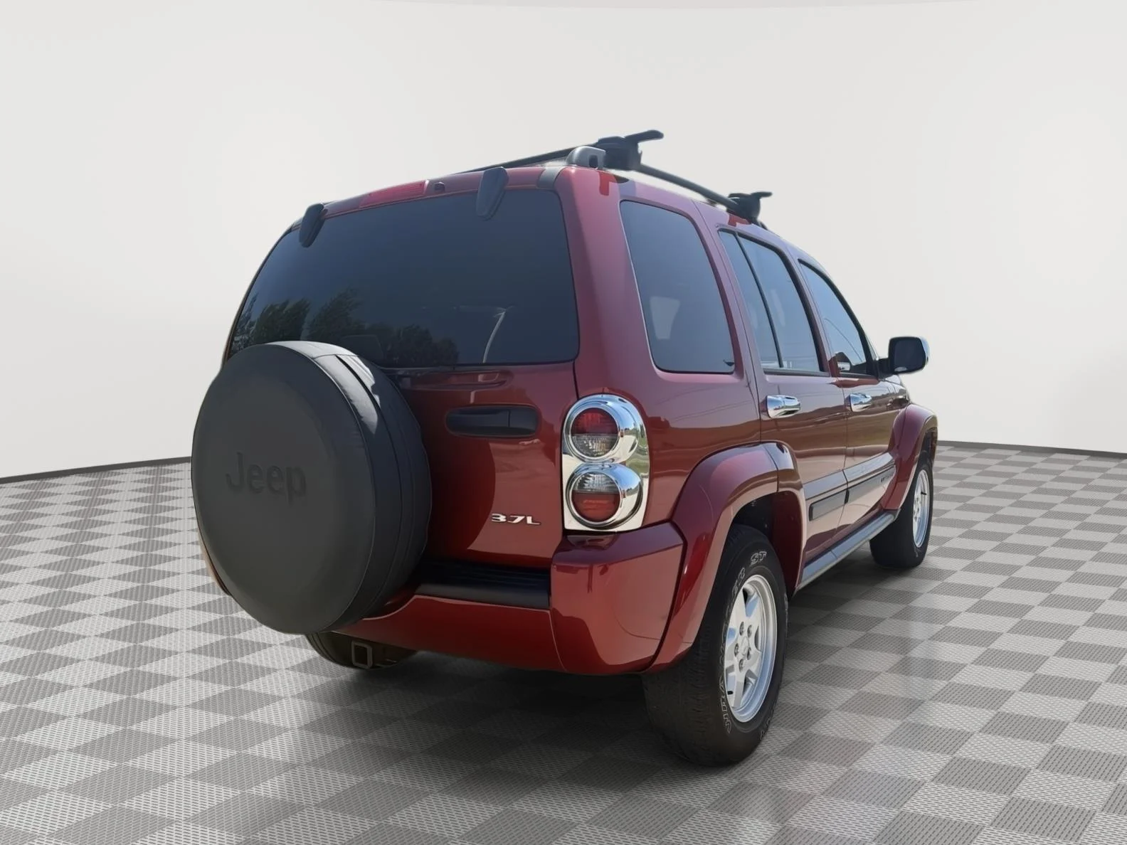 Used 2007 Inferno Red Crystal Pearlcoat Jeep Sport image 7