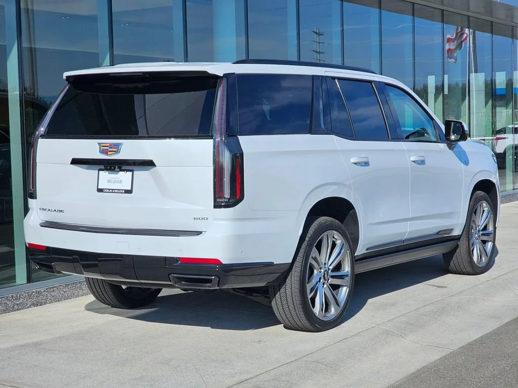 New 2026 Vibrant White Tricoat Cadillac Platinum Sport image 5