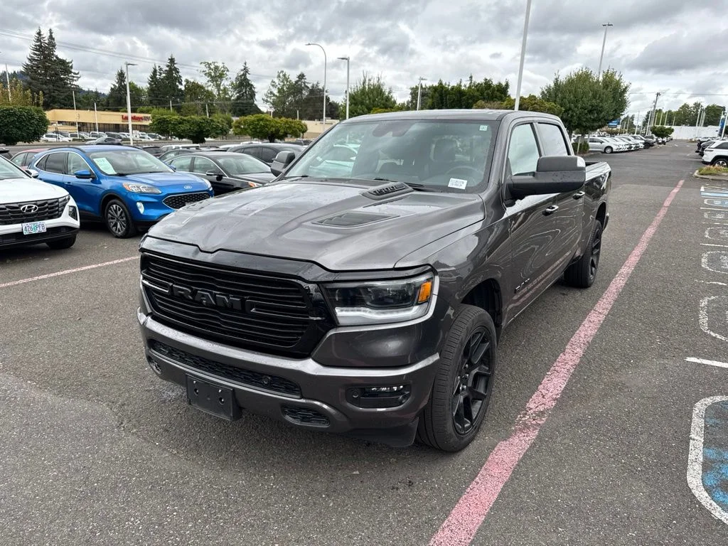 Used 2023 Granite Crystal Metallic Clearcoat Ram Laramie image 3
