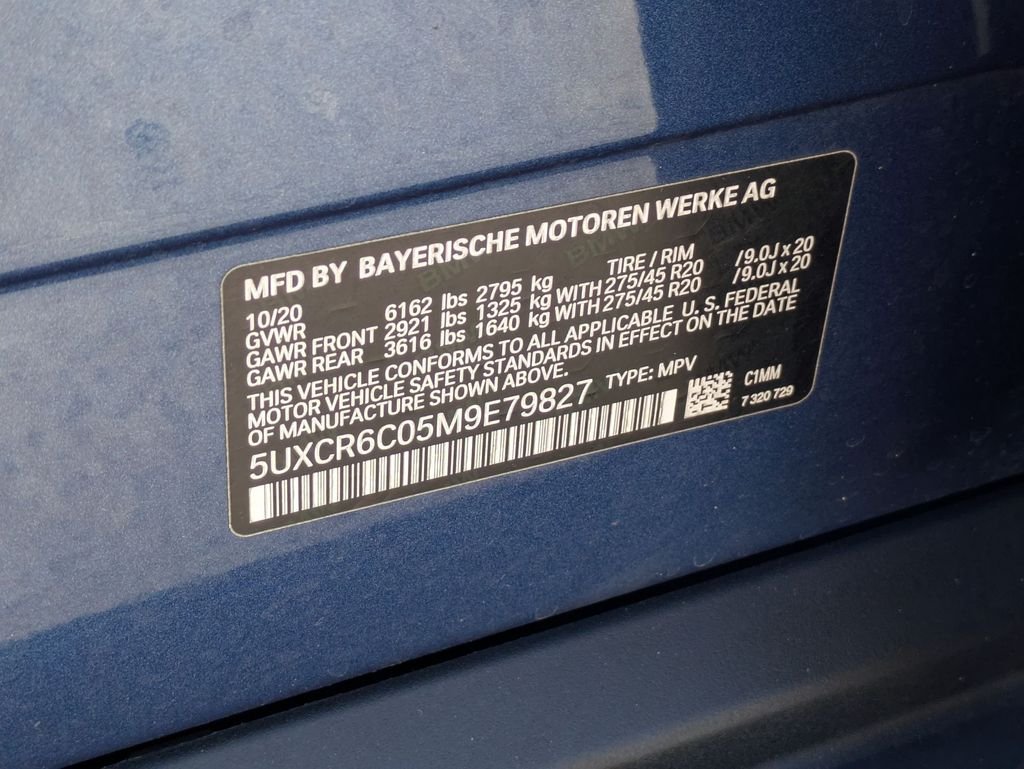 Used 2021 Blue BMW xDrive40i image 24