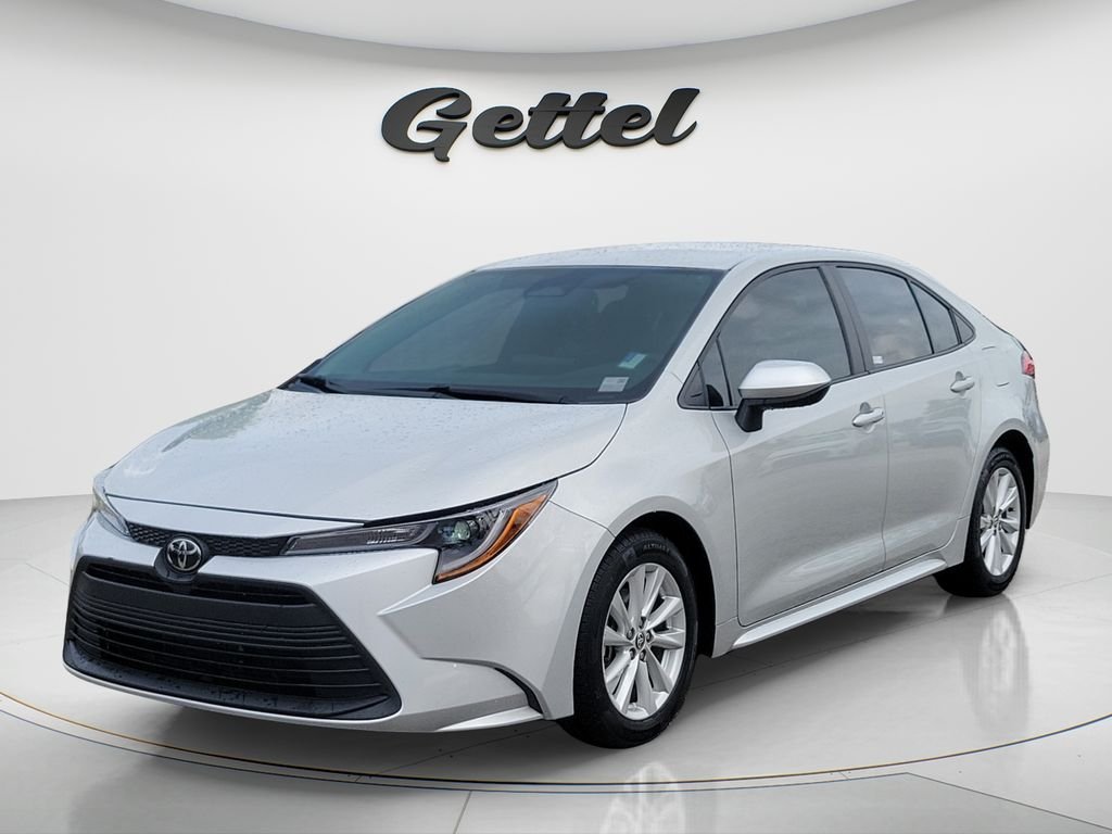 Certified Used 2024 Silver Toyota LE image 1
