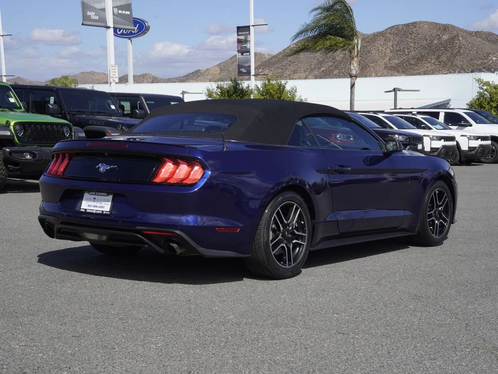Certified Used 2019 Blue Ford EcoBoost Premium image 3