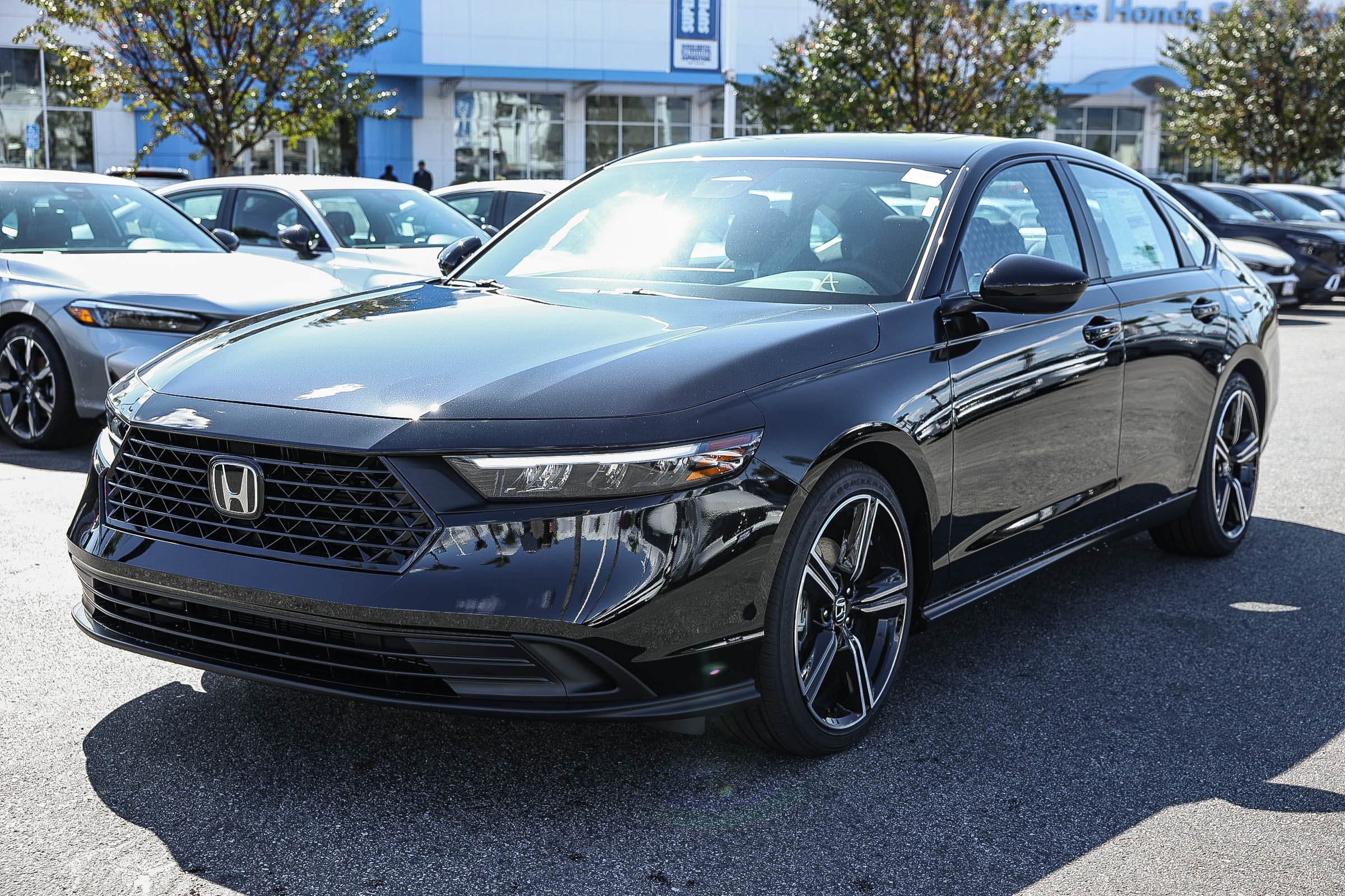 New 2026 Crystal Black Pearl Honda Sport Sedan image 3