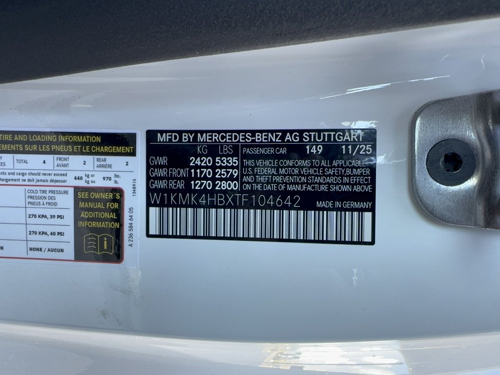New 2026 Polar White Mercedes-Benz CLE 300 4MATIC® image 22