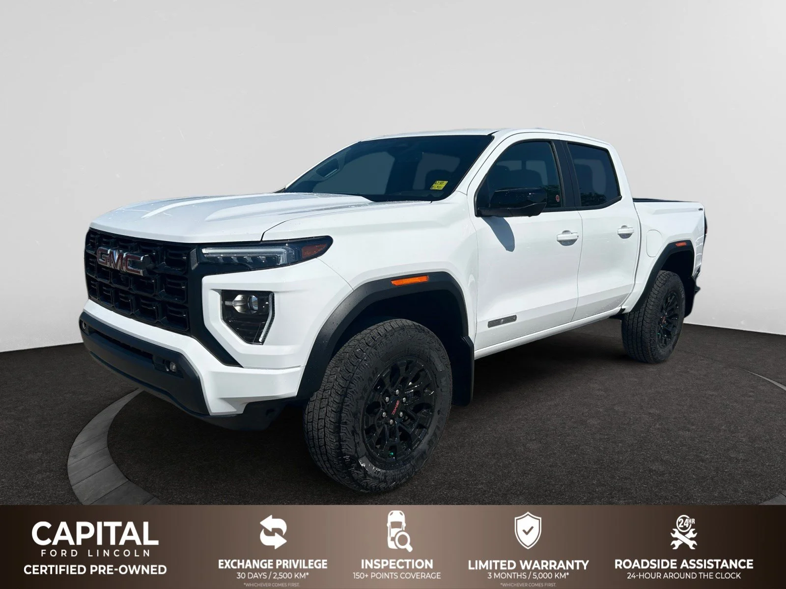 Used 2026 WHITE GMC Crew Cab ELEVATION image 1