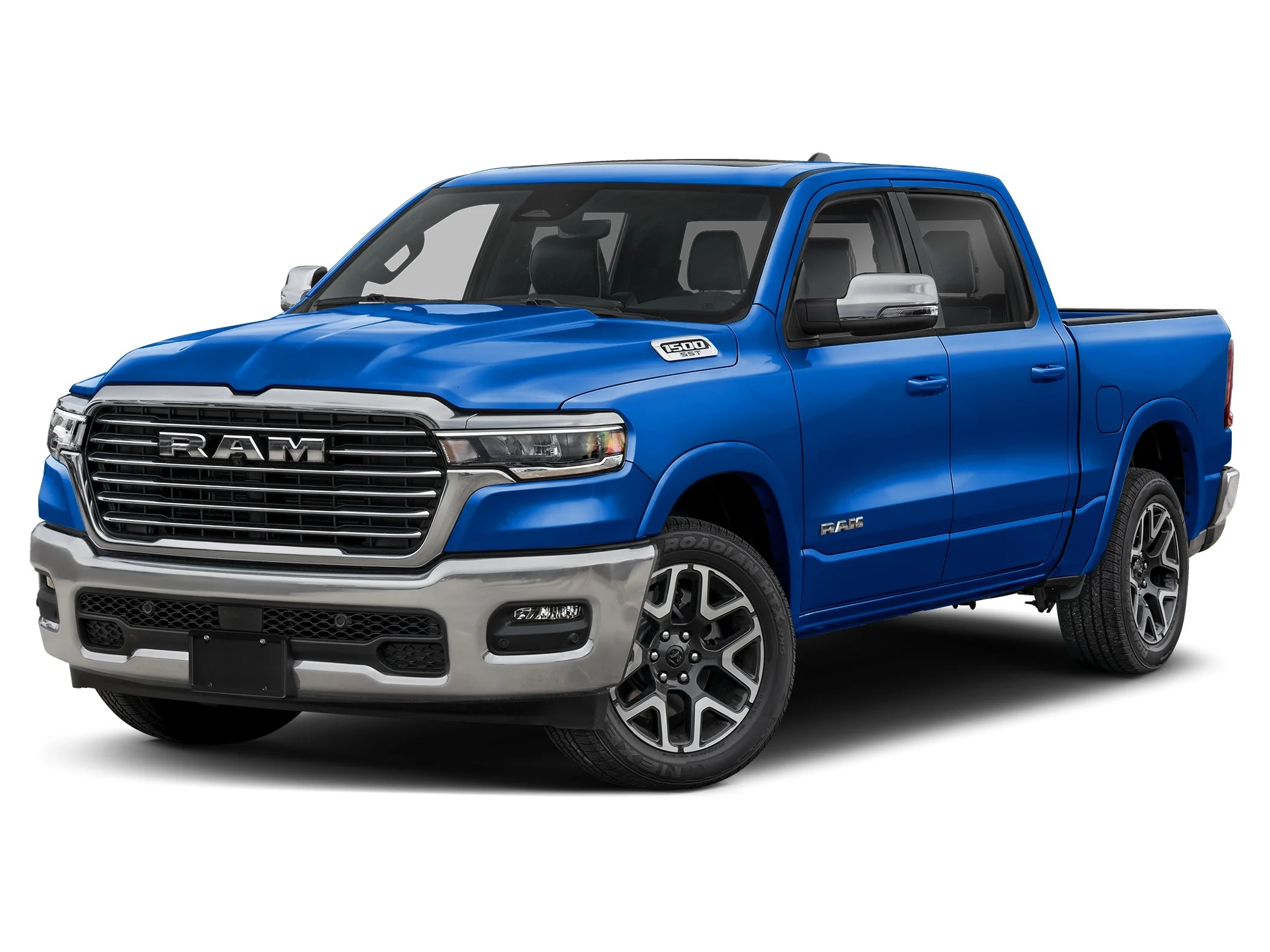 New 2027 Blue Metallic Ram LARAMIE CREW CAB 4X4 5