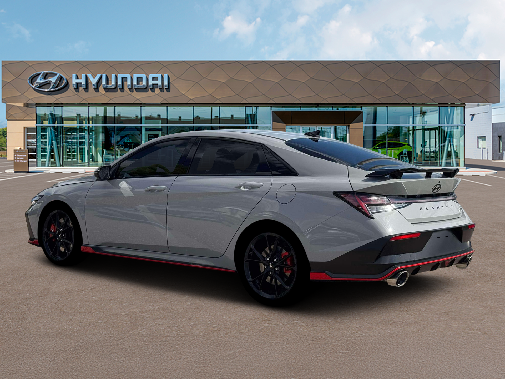 New 2026 Gray Hyundai Sedan image 4