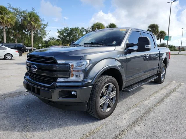 Used 2020 Gray Ford Lariat image 4