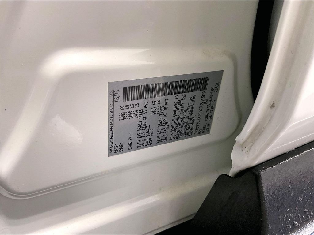 Used 2023 Pearl White Tricoat Nissan SL image 36