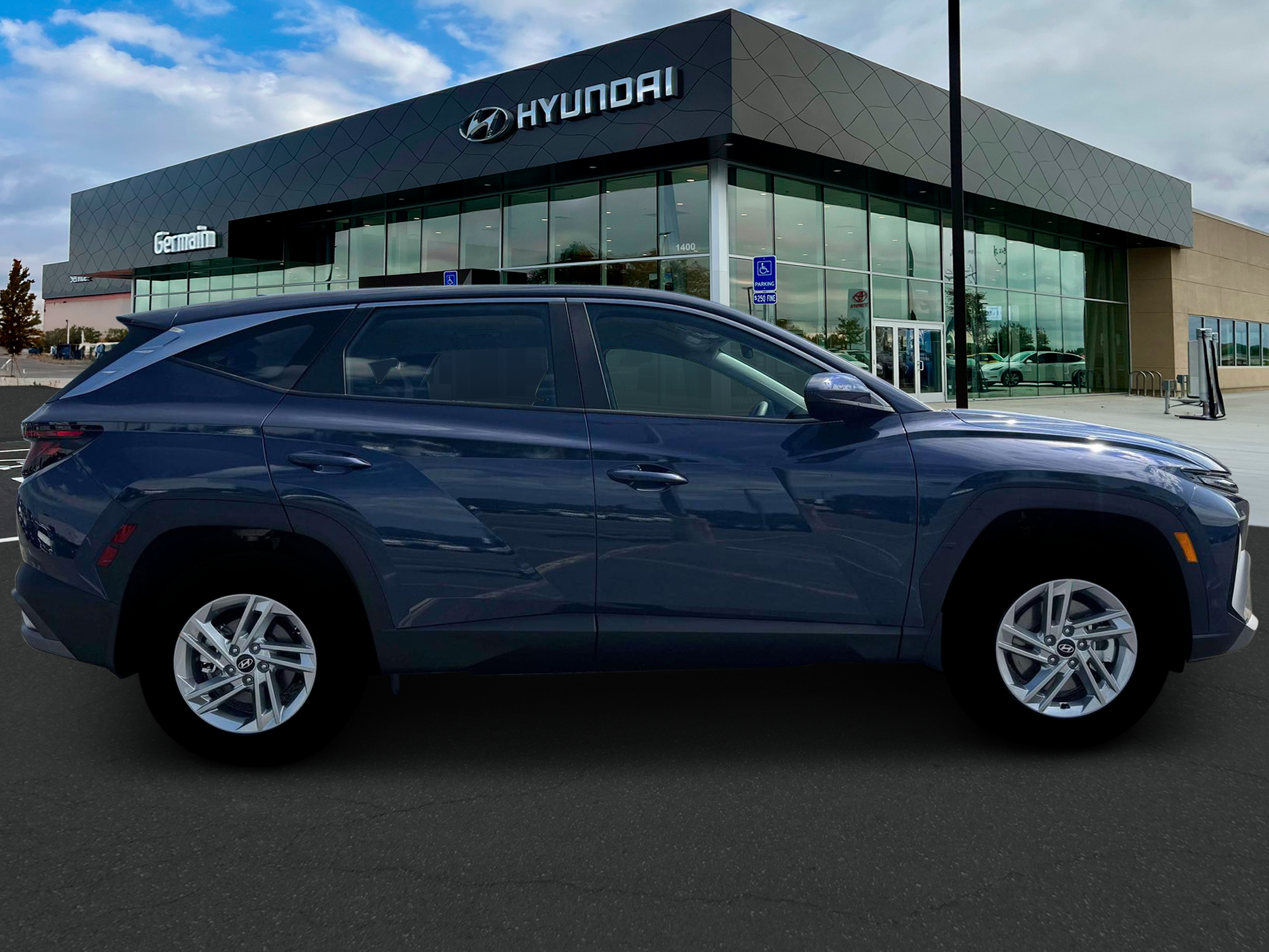 New 2026 Atlantis Blue Hyundai SE AWD image 9