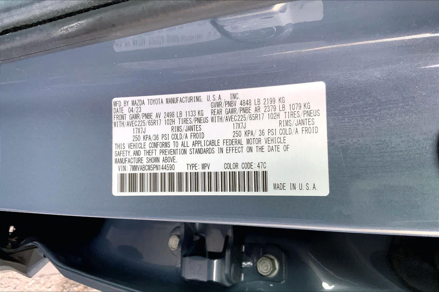 Used 2023 Polymetal Gray Metallic Mazda 2.5 S Preferred Plus Package image 34