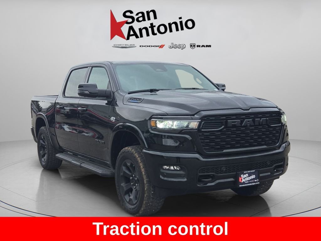 New 2026 Diamond Black Crystal Pearl-Coat Exterior Paint RAM Big Horn/Lone Star image 3