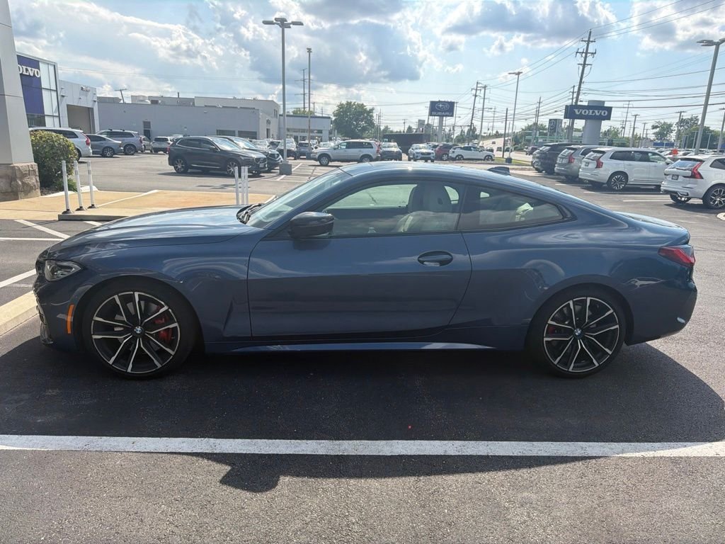 Used 2021 Blue Metallic BMW 430i xDrive image 4