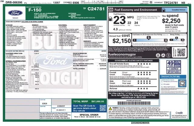 New 2026 Marsh Gray Ford XLT image 46