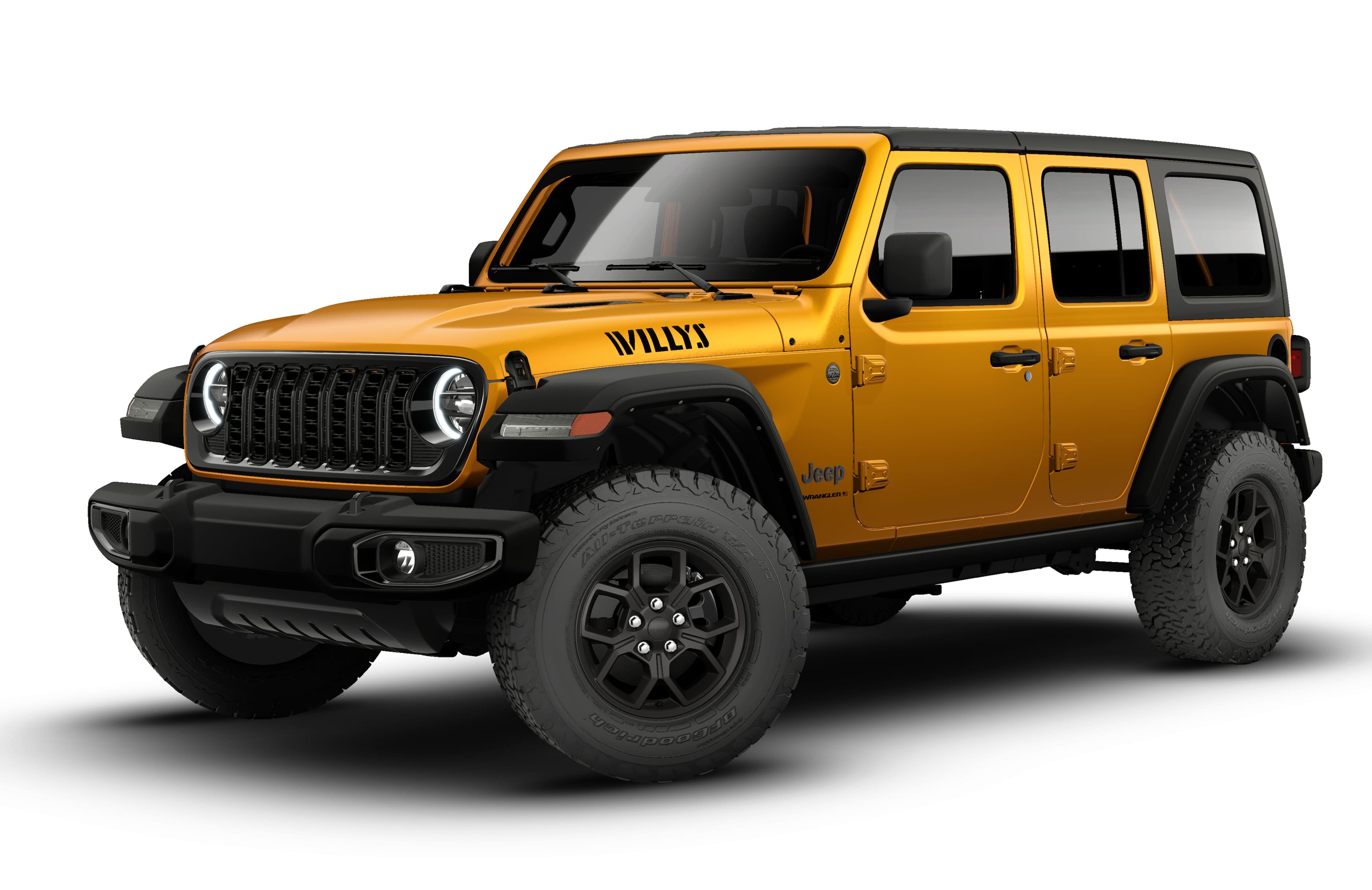 New 2026 Goldilocks Exterior Paint Jeep Willys image 13