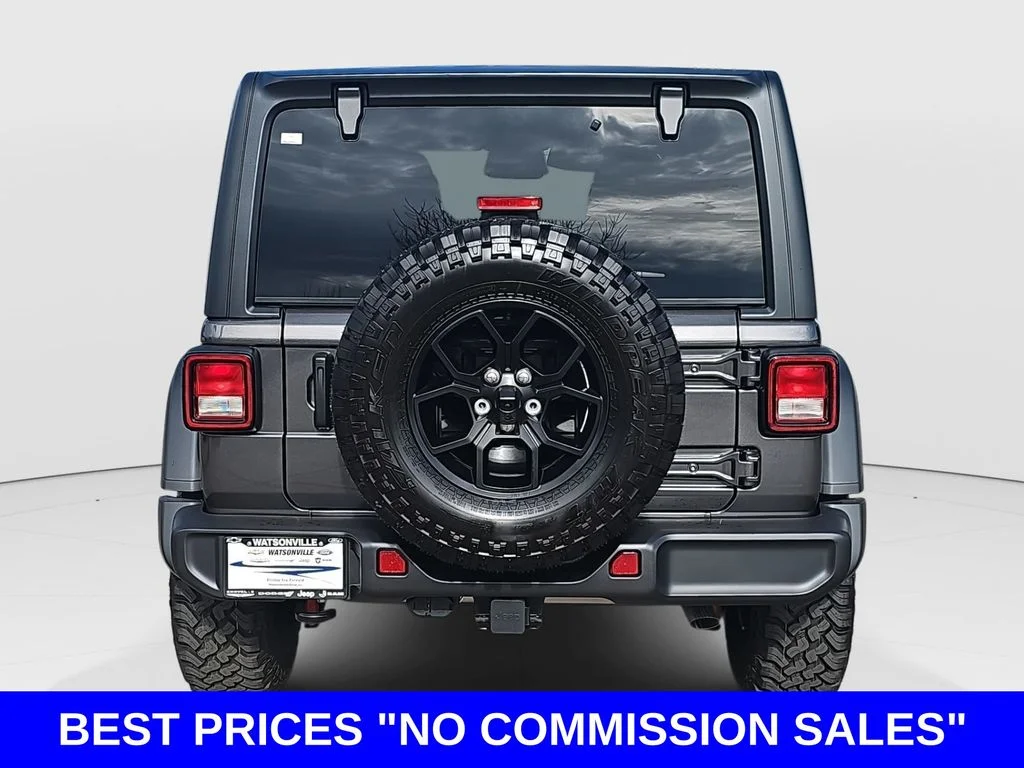 New 2026 Granite Crystal Metallic Clear-Coat Exterior Paint Jeep Willys image 4
