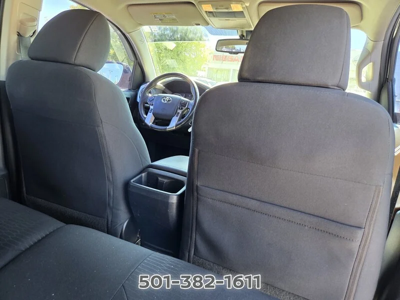Used 2018 Midnight Black Metallic TOYOTA SR5 DOUBLE CAB 6