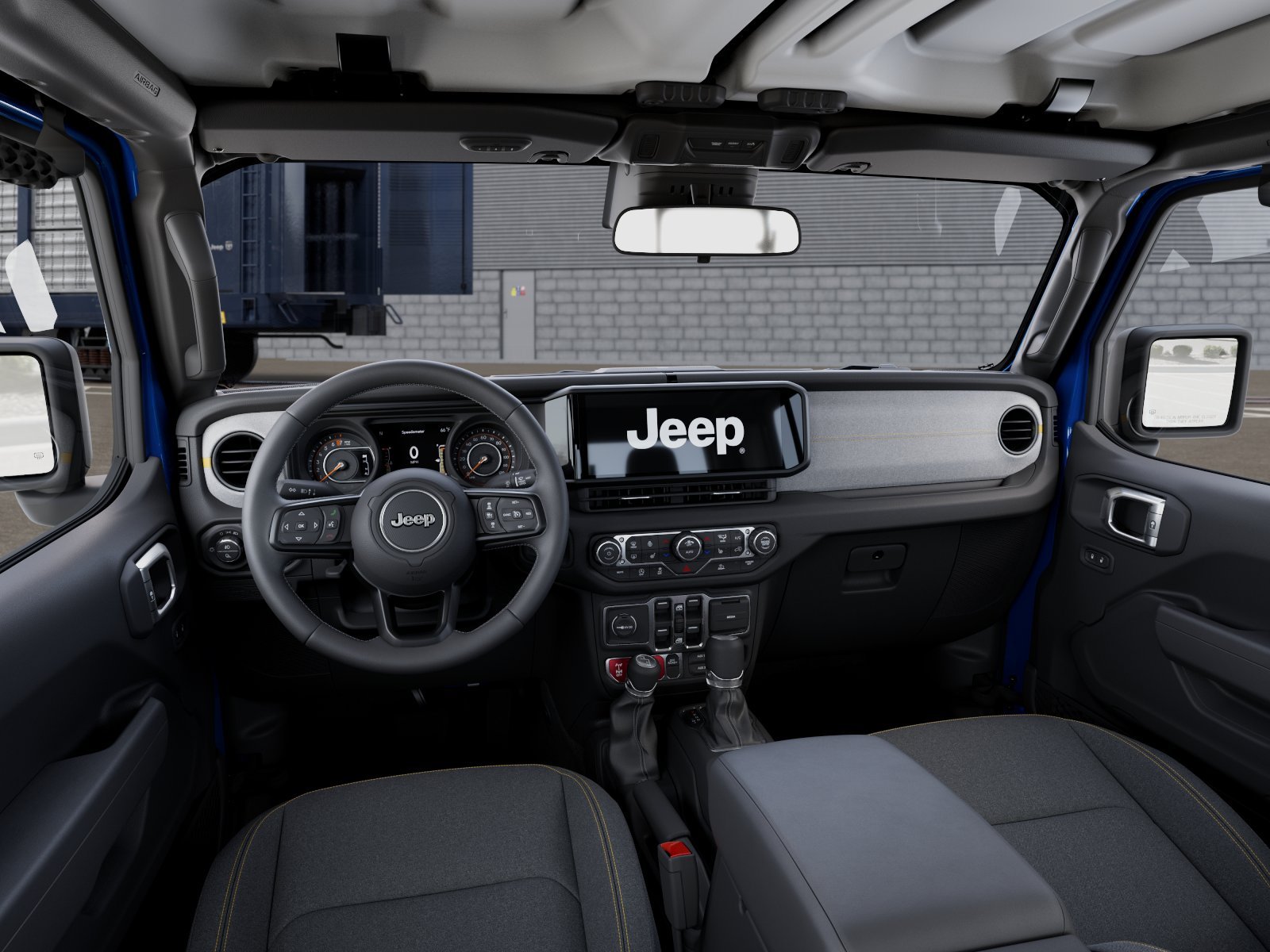 New 2026 Hydro Blue Pearl-Coat Exterior Paint Jeep Willys image 8