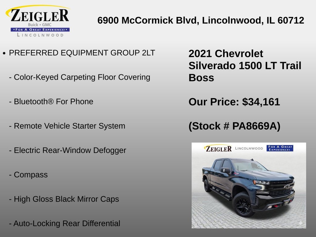 2021 Chevrolet Silverado 1500 LT Trail Boss - Photo 12