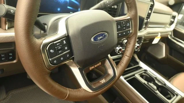 New 2026 Star White Metallic Tri-Coat Ford F-350® King Ranch® image 16