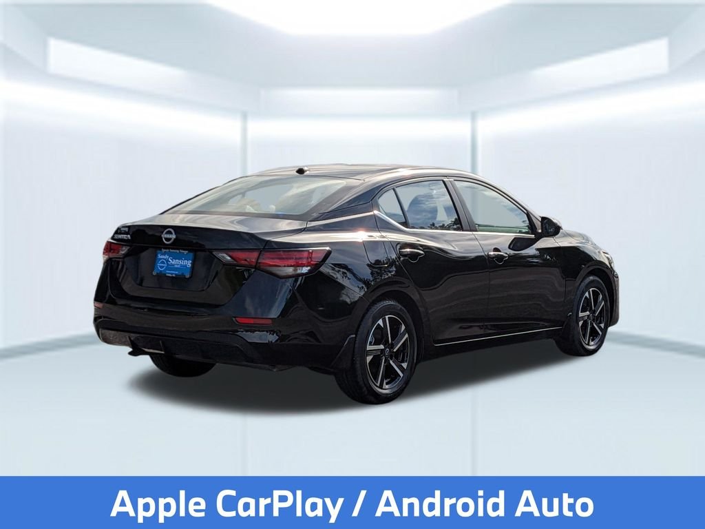 Used 2025 Black Nissan SV image 7
