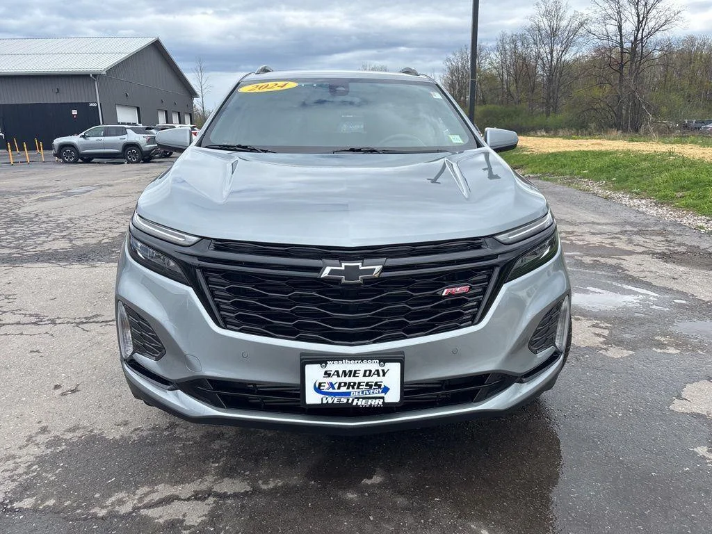 Used 2024 Sterling Gray Metallic Chevrolet RS image 2
