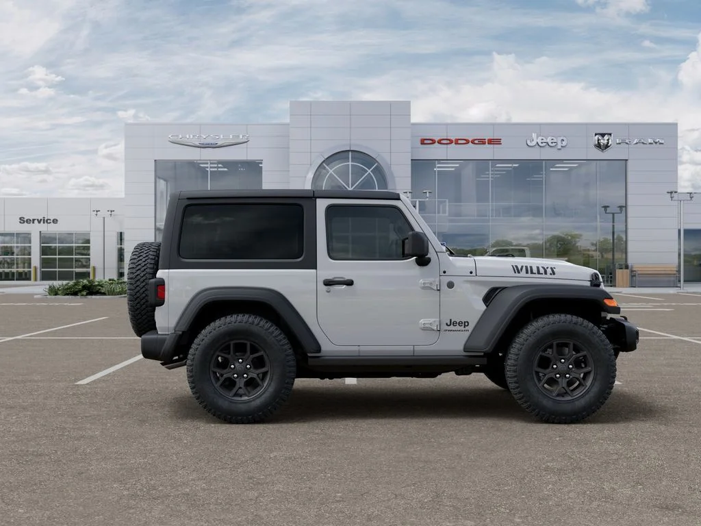 New 2026 Bright White Clear-Coat Exterior Paint Jeep Willys image 22
