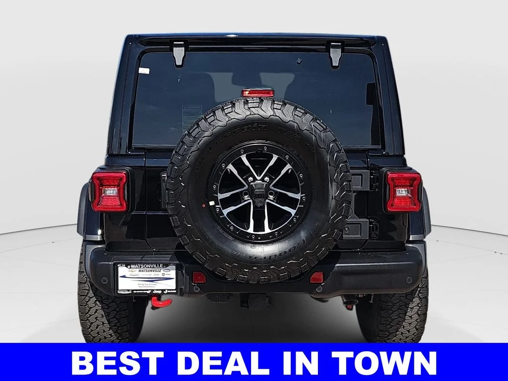 New 2026 Black Clear-Coat Exterior Paint Jeep Rubicon X image 4