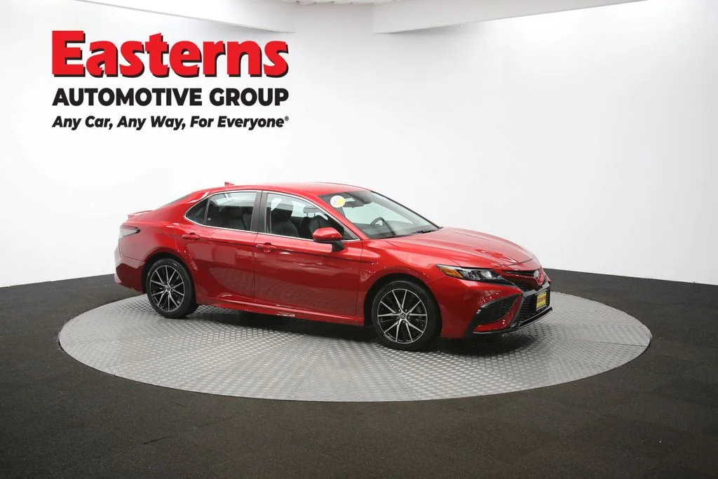 Used 2021 Red Toyota SE image 45